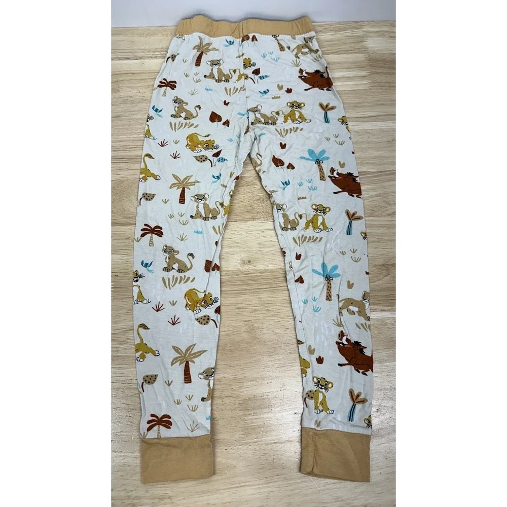 Little Sleepies Disney Simba's OG Lion King Pants T-Shirt Set Pajama Size 3T